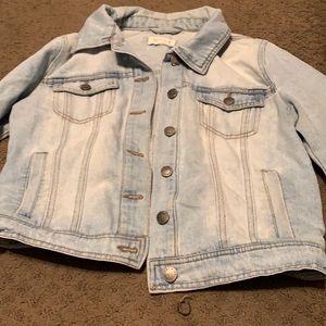 6 button Jean jacket